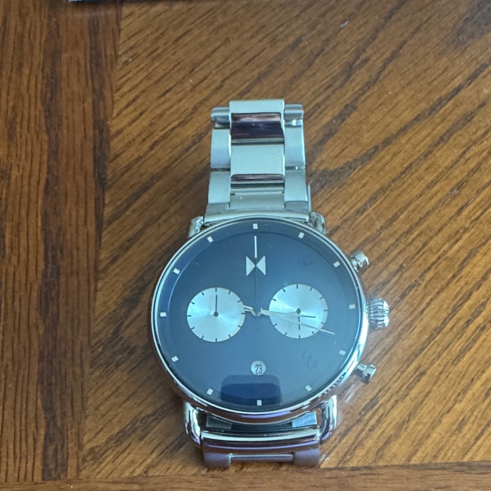 MVMT Silver and Dark Dial watch no box available